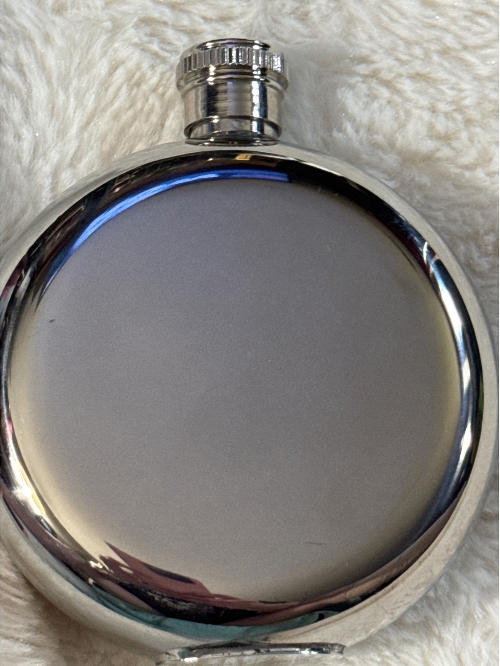 Stainless Steel 5 oz Round Hip Flask